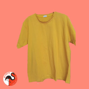 Yellow Oversize T Shirt